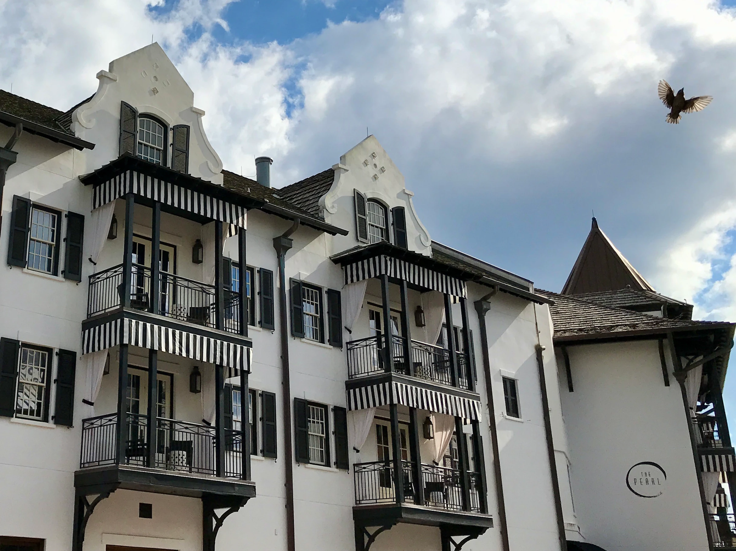 Hurricane Michael approaches Rosemary Beach, Oct. 6, 2018